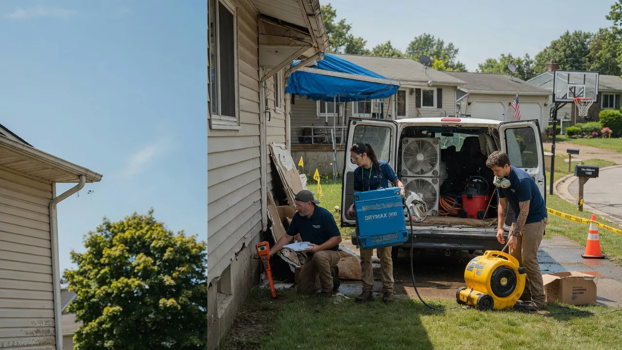 Ceiling Leak Cleanup in Geneseo, NY near me